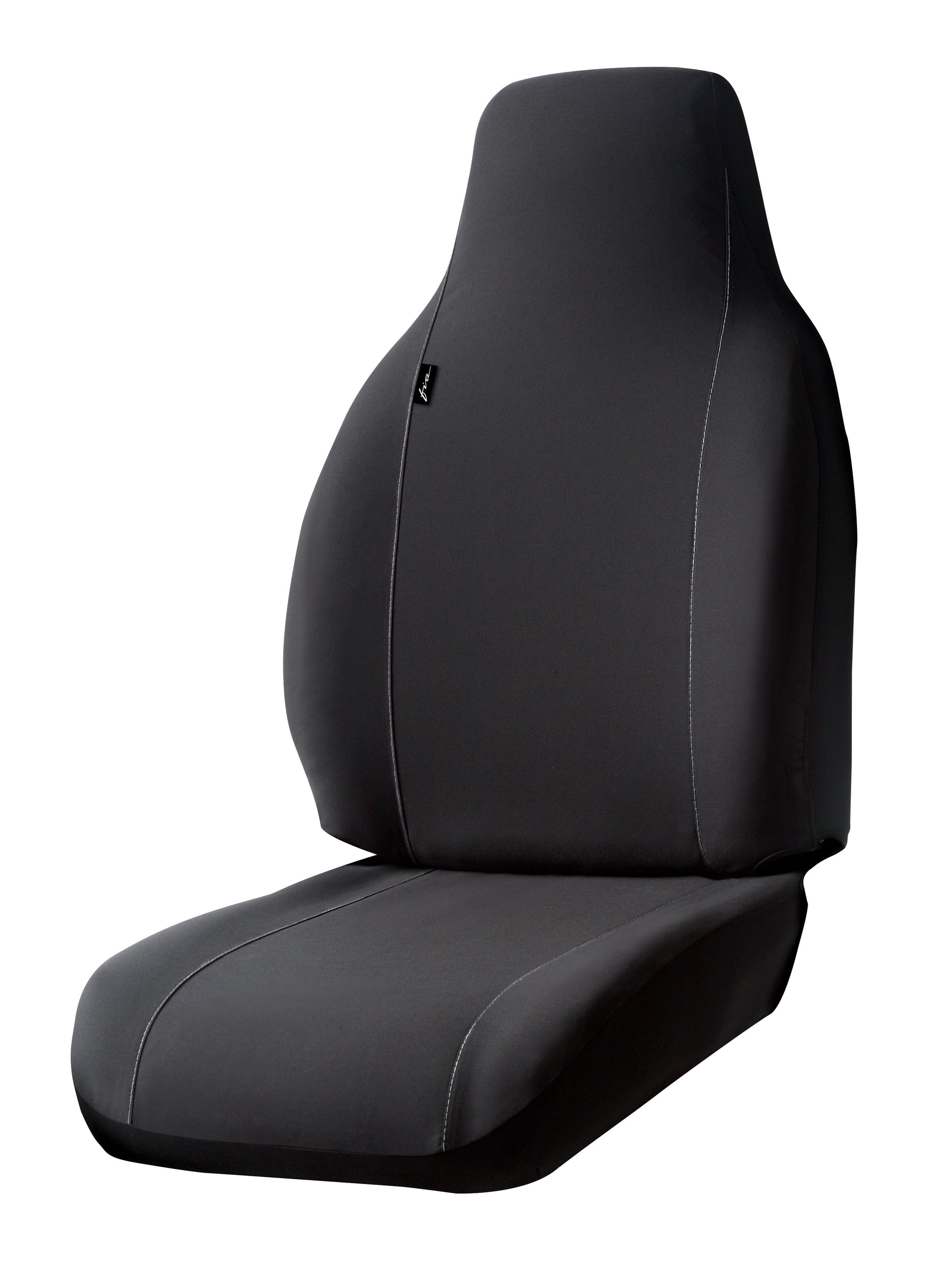 SP80 Series - Seat Protector Poly-Cotton Car Frt Seat Cover- Black by FIA