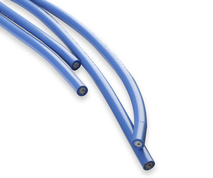 Spark Plug Wire Set - Super Stock Copper Core 8mm - 90 Deg. Boots - Blue by ACCEL