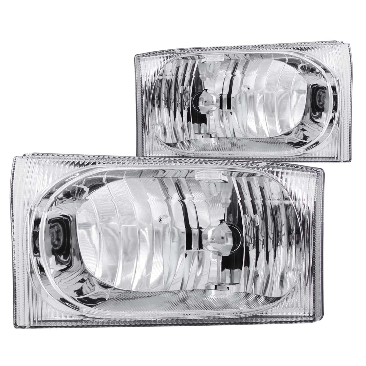 Not For Use w/Sealed Beam Headlights by ANZO USA
