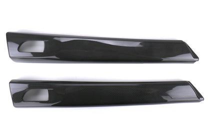 OLM LE Dry Carbon Fiber Rear Door Trim Upper Panels - 2015-2021 Subaru WRX / STI by OLM