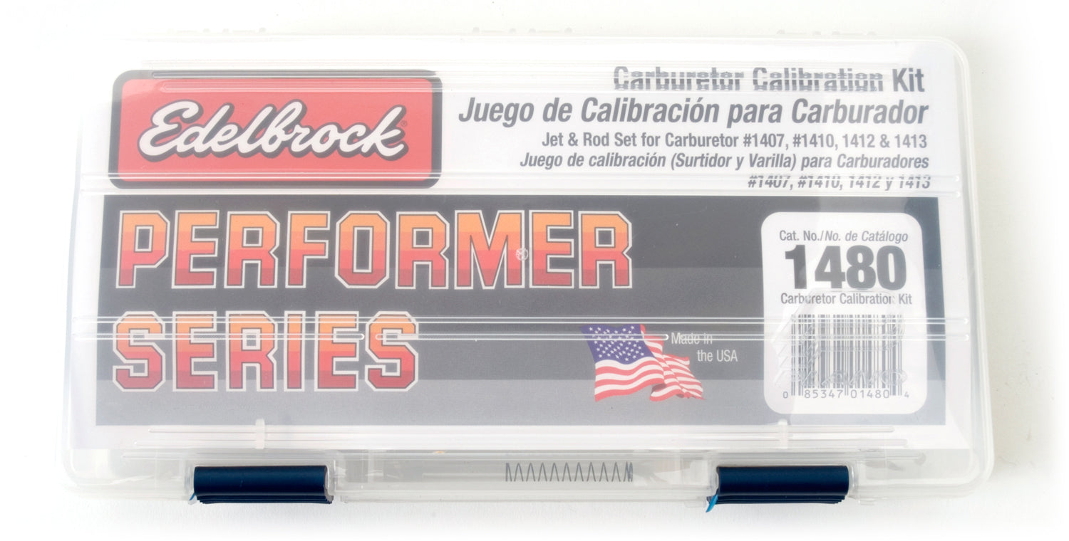 Edelbrock Performer EPS 1407, 1410, 1412 and 1413 carburetor calibration kit by Edelbrock