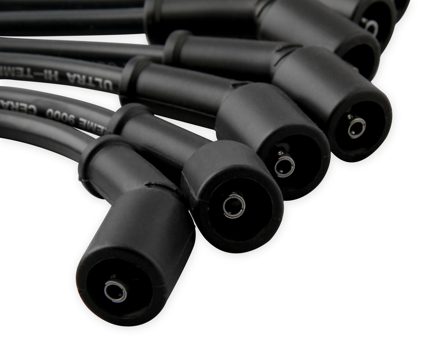 Spark Plug Wire Set - Extreme 9000 Ceramic Boot - LS Terminals LS3/LS4/LS7 Black by ACCEL