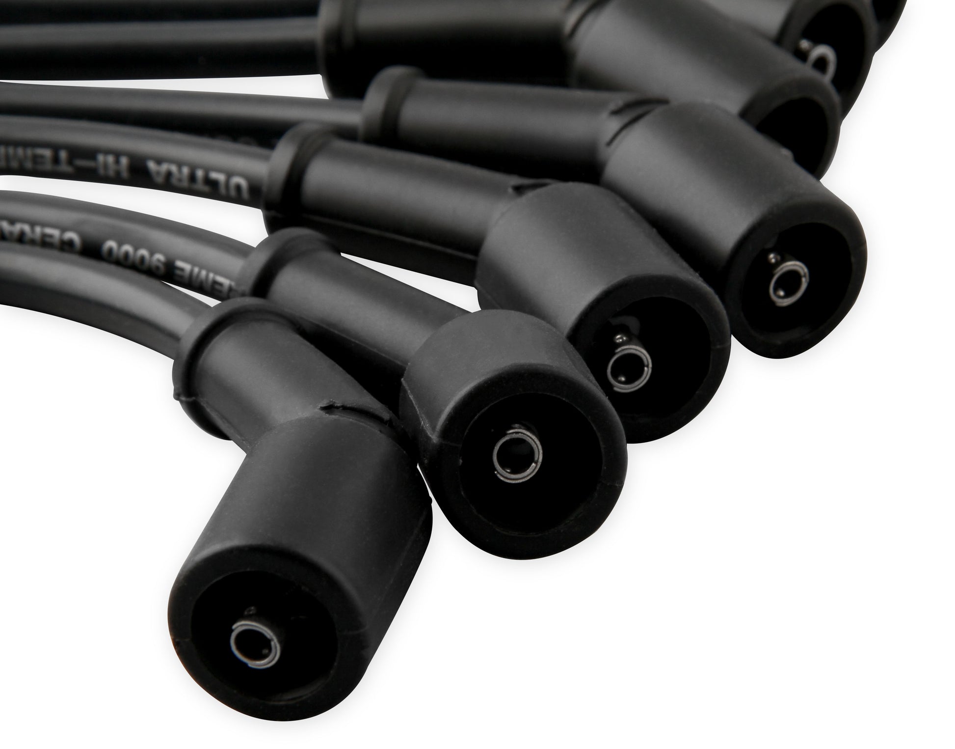 Spark Plug Wire Set - Extreme 9000 Ceramic Boot - LS Terminals LS3/LS4/LS7 Black by ACCEL