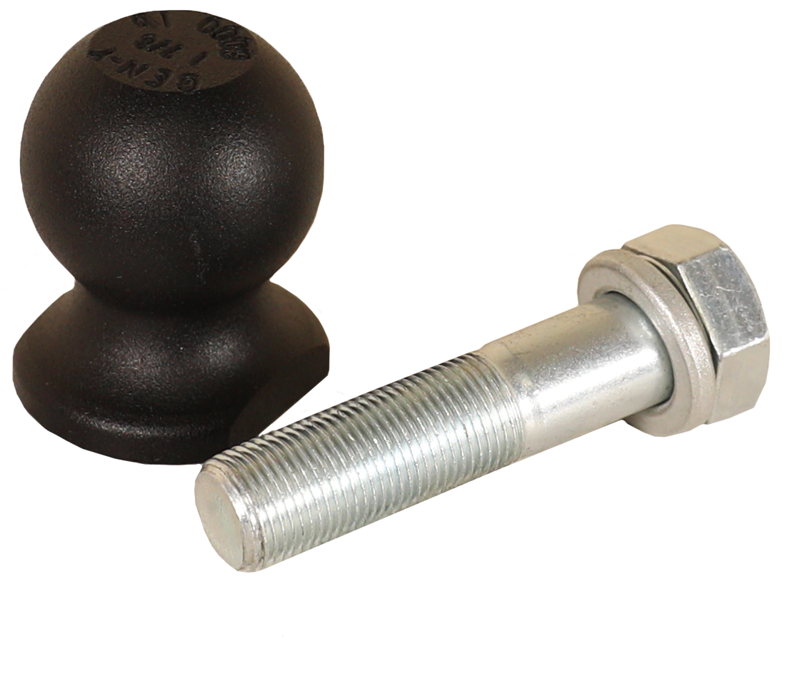 Bolt-On 1 7/8" Ball fits all GEN-Y Dual-Ball Mounts .6K TW 6K Towing by GEN-Y Hitch