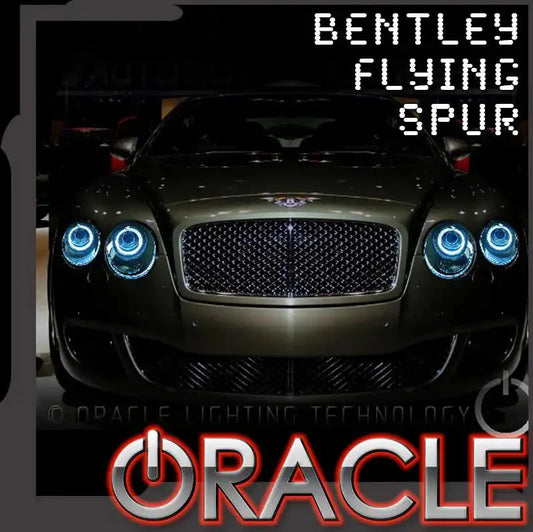 2004-2014 Bentley Flying Spur ORACLE Headlight Halo Kit by ORACLE Lighting