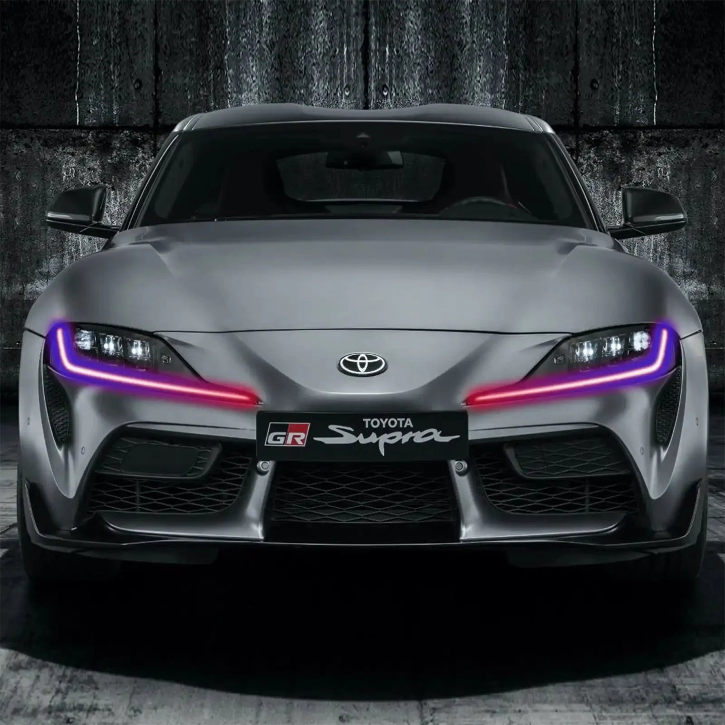 ORACLE Lighting 2020-2024 Toyota Supra GR ColorSHIFT RGB+A Headlight DRL Upgrade Kit by ORACLE Lighting
