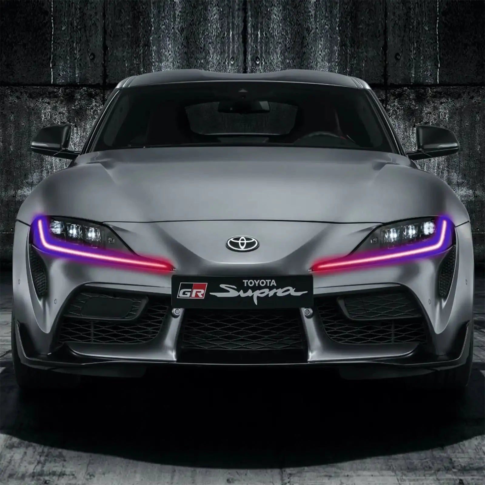 ORACLE Lighting 2020-2024 Toyota Supra GR ColorSHIFT RGB+A Headlight DRL Upgrade Kit by ORACLE Lighting
