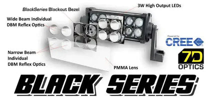ORACLE Black Series - 7D 52” 300W Dual Row LED Light Bar by ORACLE Lighting
