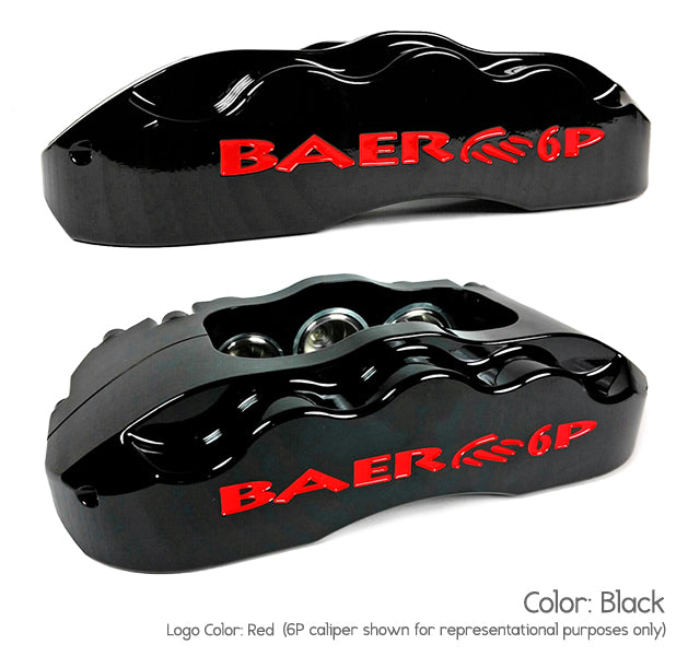 Baer Brakes 14" Pro+ Front Brake Kit, Black, SDZ by Baer Brake Systems
