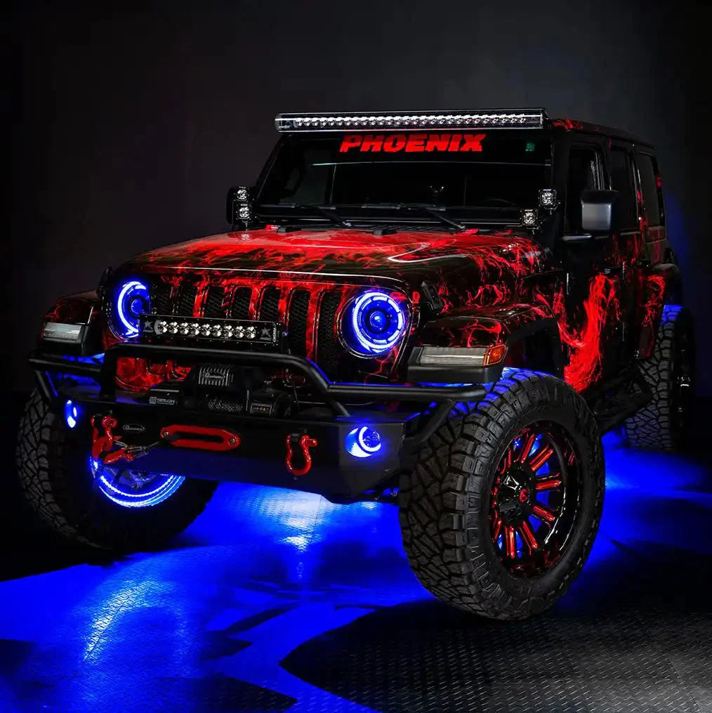 ORACLE Lighting 20W LED Fog Lights for Jeep Wrangler JK/JL & Gladiator JT | High Performance Plug-and-Play by ORACLE Lighting