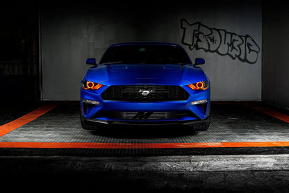 ORACLE Lighting 2018-2023 Ford Mustang Dynamic ColorSHIFT DRL Upgrade w/Halo Kit & Sequential Turn Signal by ORACLE Lighting