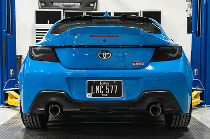 OLM "Scythe Style" LED Taillights (Smoke Lens/Black Base/White Bar) - 2022+ BRZ / GR86 by MYX Automotive