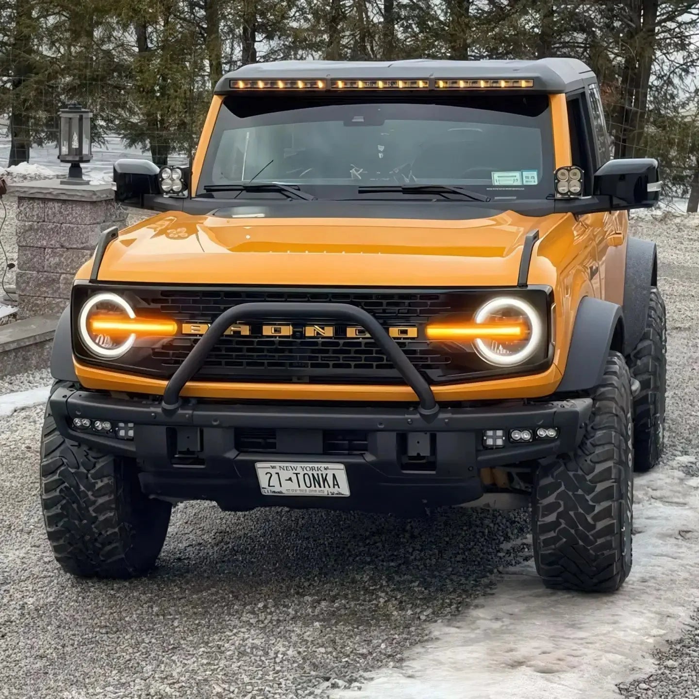 Ford Bronco Integrated Roof LED Light Bar | ORACLE 18,000 Lumens 240W by ORACLE Lighting