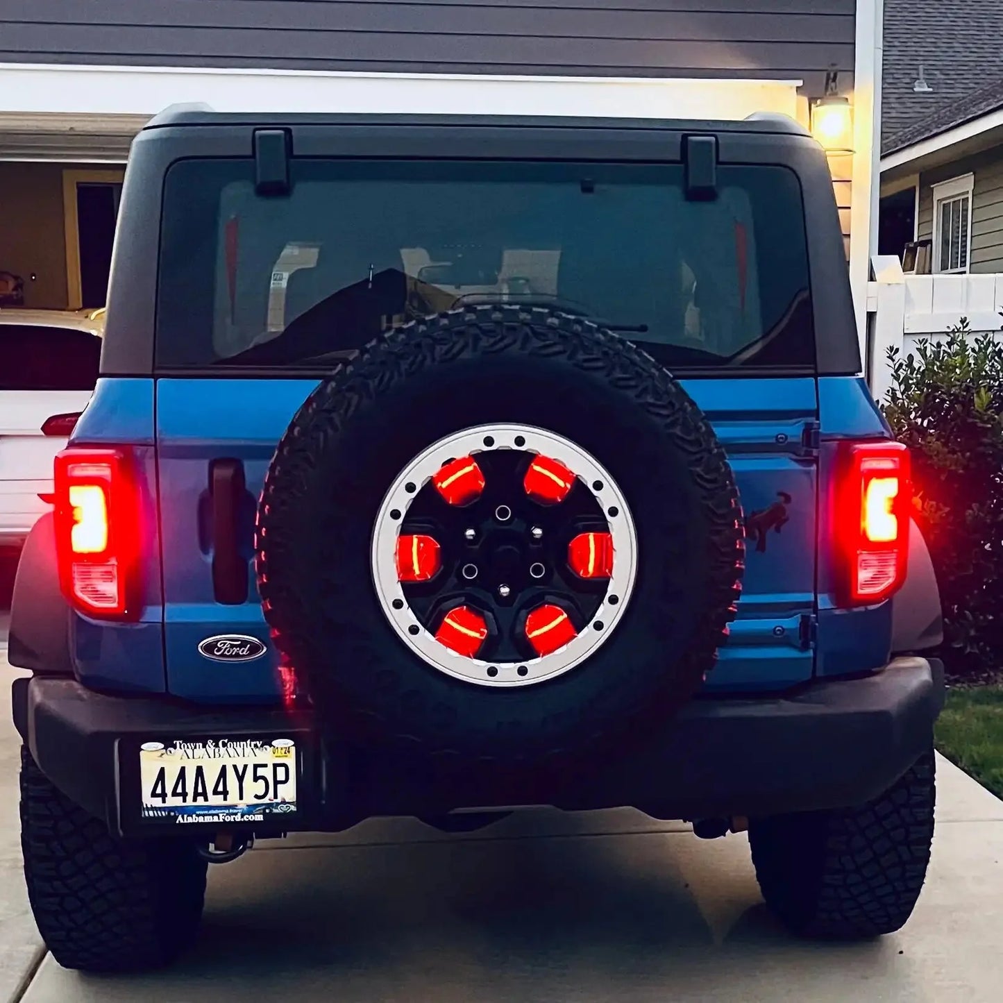 ORACLE Lighting LED Illuminated Spare Tire Wheel Ring Third Brake Light - Ford Bronco by ORACLE Lighting
