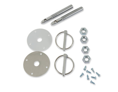 Mr. Gasket Hood & Deck Pinning Kits - With Screw-On Scuff Plates by Mr Gasket