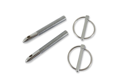 Mr. Gasket Hood & Deck Pinning Kits - With Screw-On Scuff Plates by Mr Gasket