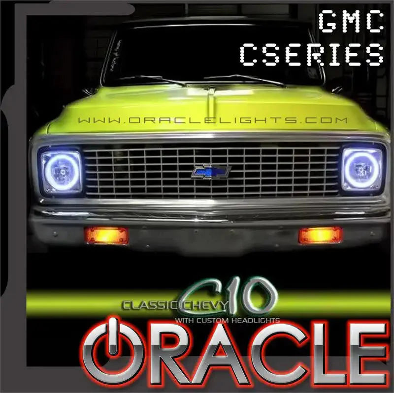 ORACLE Lighting GMC C-Series Truck LED Headlight Halo Kit by ORACLE Lighting