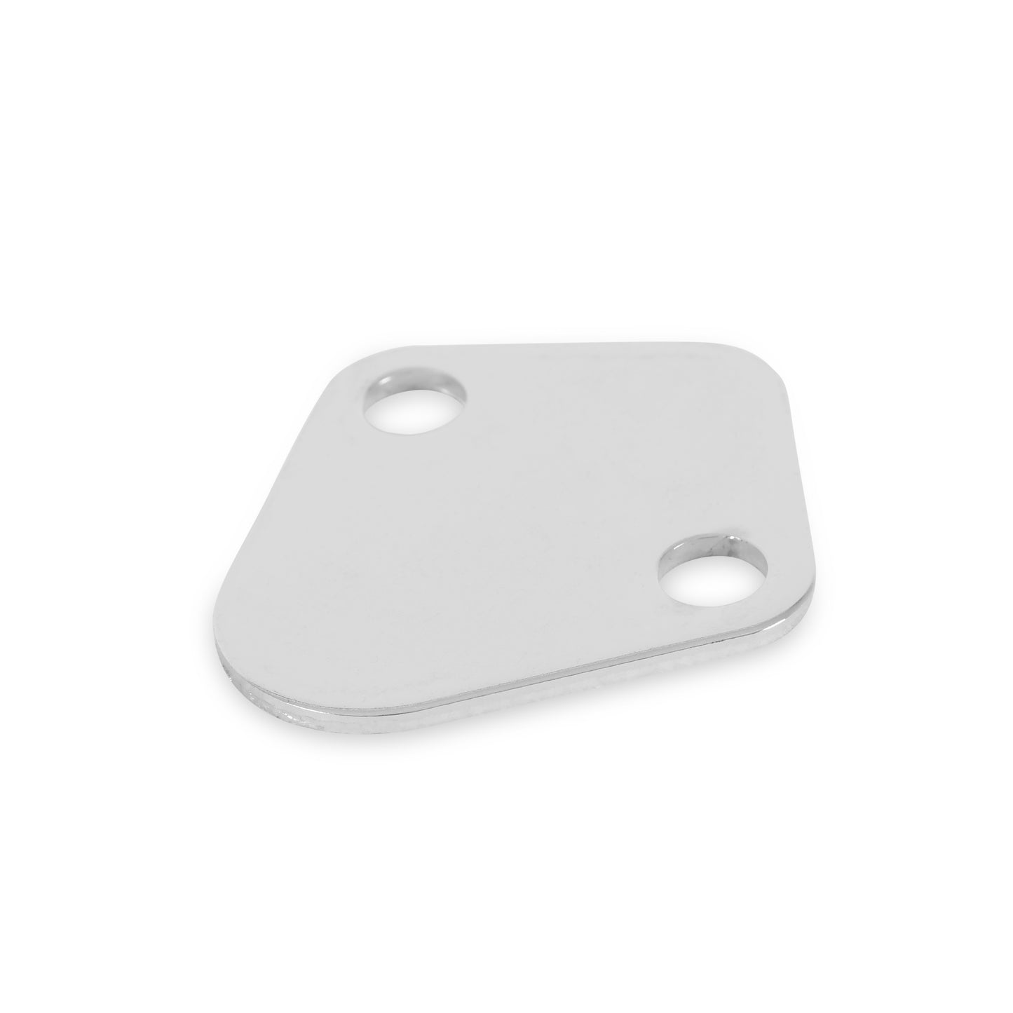 Mr. Gasket Fuel Pump Block Off Plate - Chrome by Mr Gasket