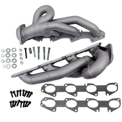 2009-2018 DODGE RAM TRUCK 5.7L 1-3/4 SHORTY HEADERS (TITANIUM CERAMIC) by BBK Performance Parts