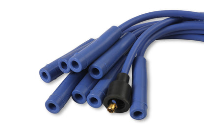 ACCEL 4040B, Spark Plug Wires, Super Stock, Spiral Core, 8mm, Blue, Set by ACCEL