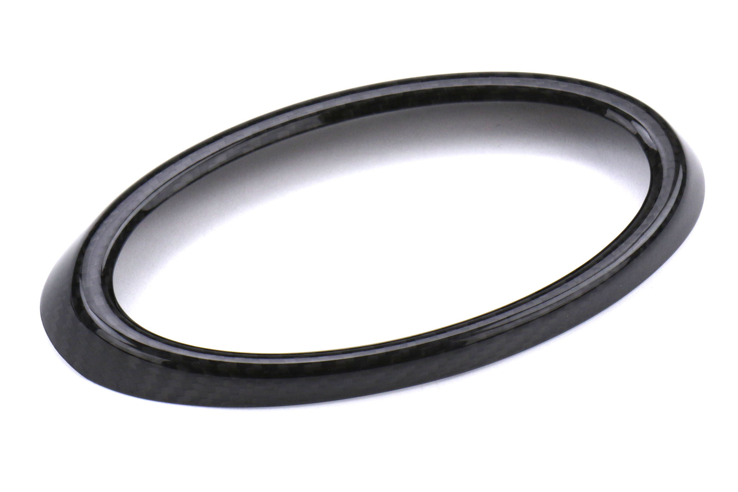 OLM LE Dry Carbon Fiber Front Emblem Frame Overlay - 2018-2021 Subaru WRX / STI by OLM