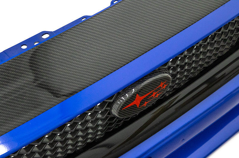 OLM Carbon Fiber Upper Front Bumper Cover - 2015-2021 Subaru WRX / STI by OLM