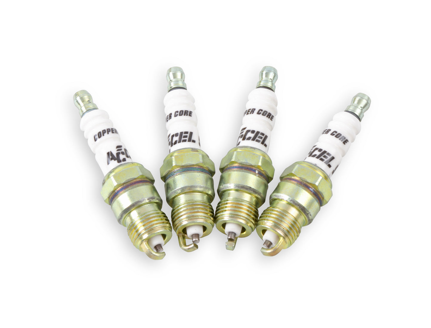 14mm Thread - .460 in Reach - Tapered Seat - 2 Pack of 0576S-4 (8 Spark Plugs) by ACCEL