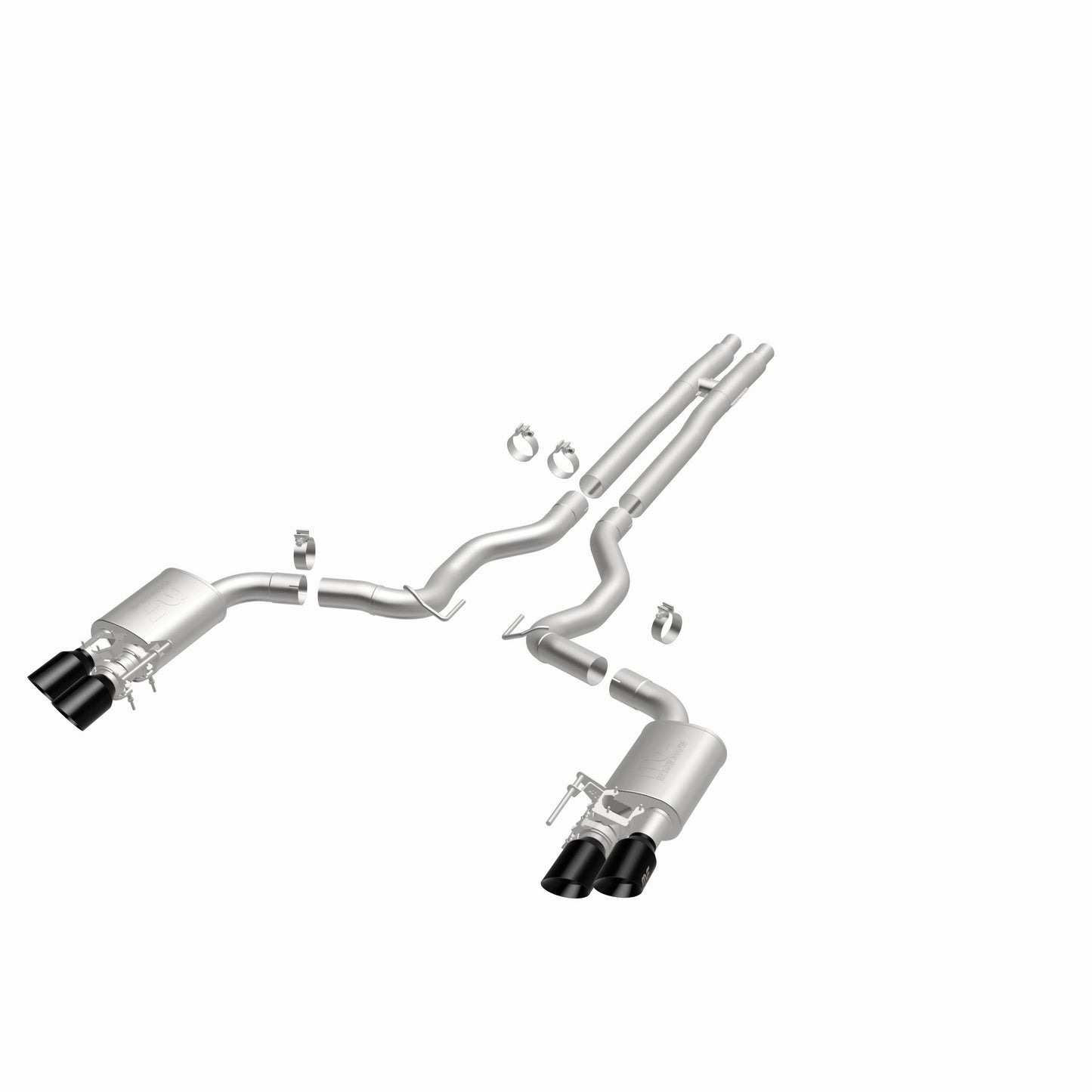 Magnaflow Competition Series Black Chrome Tips Cat-Back System by MagnaFlow Exhaust Products