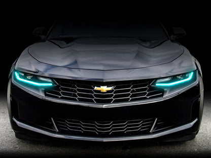 ORACLE Lighting 2019-2023 Chevrolet Camaro ColorSHIFT Surface Mount Headlight DRL Modules by ORACLE Lighting