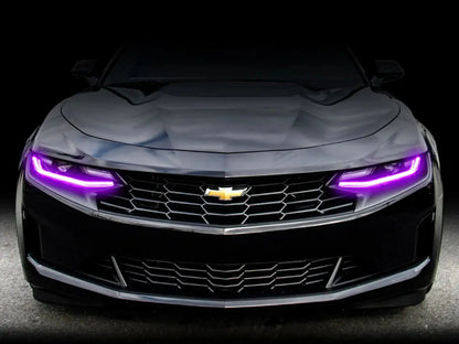 ORACLE Lighting 2019-2023 Chevrolet Camaro ColorSHIFT Surface Mount Headlight DRL Modules by ORACLE Lighting