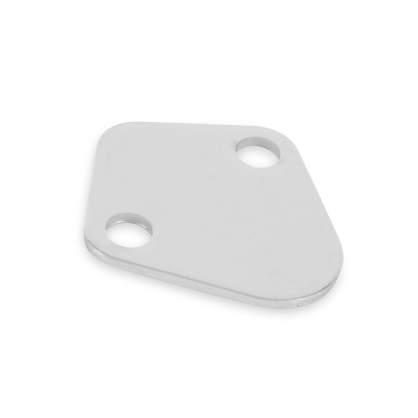 Mr. Gasket Fuel Pump Block Off Plate - Chrome by Mr Gasket