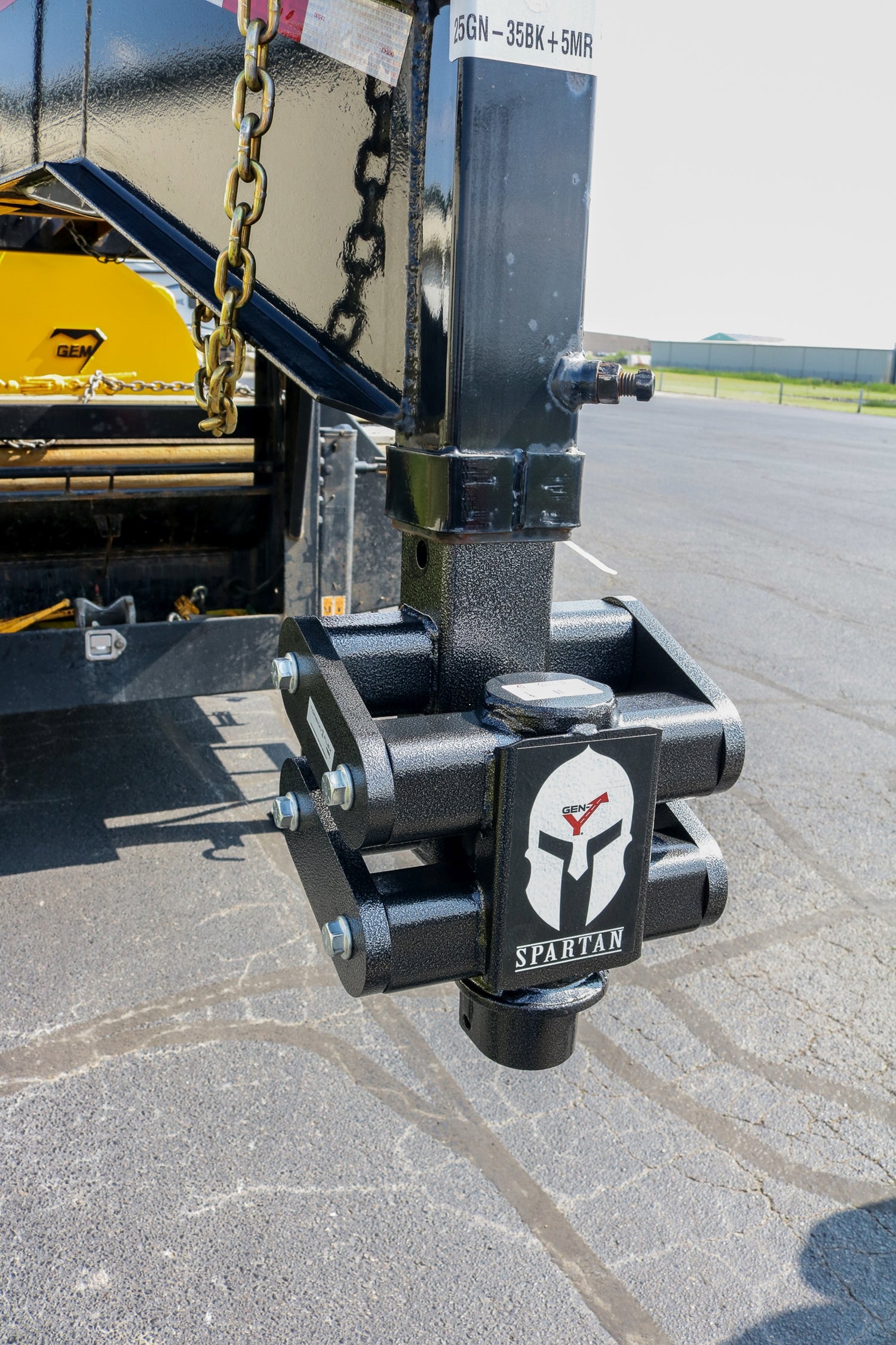 SPARTAN TORSION-FLEX SnapLatch 5" Offset 4" Round Goose 2 5/16" Std 6.5K TW 25K by GEN-Y Hitch