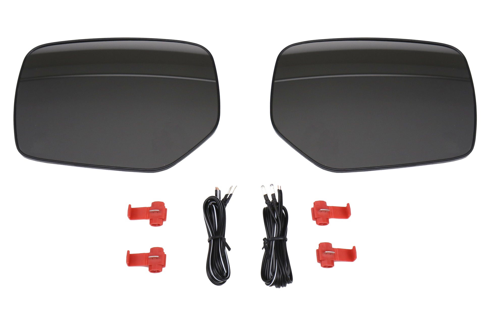 OLM Wide Angle Convex Mirrors with Turn Signals (clear) - 2015+ WRX / 2015+ STI by OLM