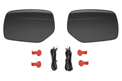 OLM Wide Angle Convex Mirrors with Turn Signals (clear) - 2015+ WRX / 2015+ STI by OLM