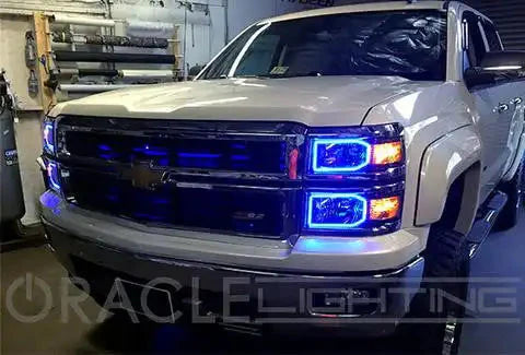 2014-2015 Chevy Silverado ORACLE Halo Kit (Non-Projector Style) by ORACLE Lighting