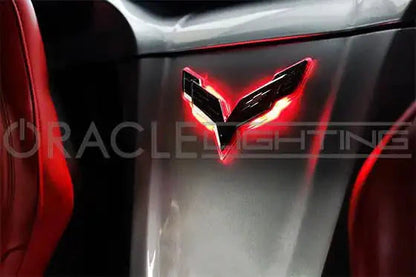 ORACLE Lighting 2014-2019 Chevrolet C7 Corvette Rear Illuminated Emblem by ORACLE Lighting