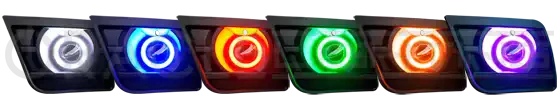 ORACLE Lighting 2011-2019 Chrysler 300/300C/SRT8 LED Surface Mount Projector Fog Halo Kit by ORACLE Lighting