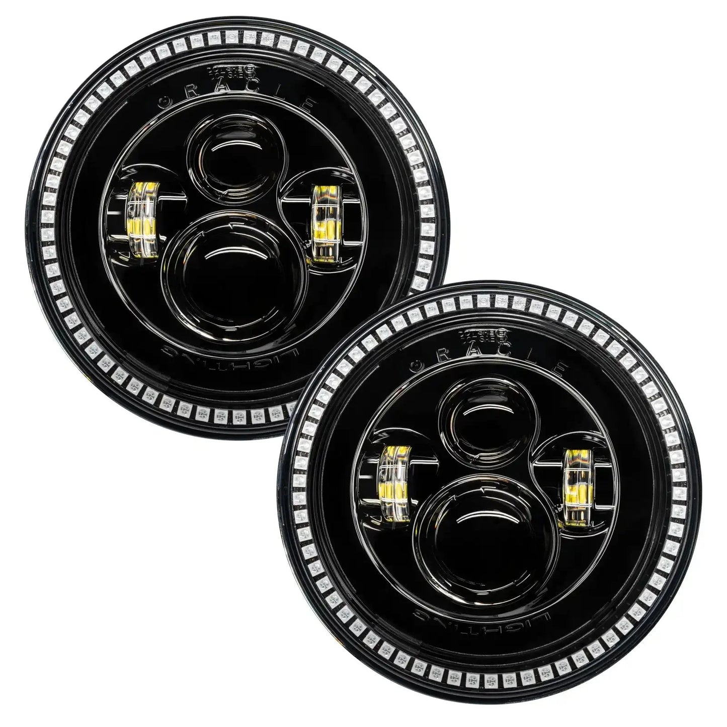ORACLE Lighting Jeep Wrangler JL/Gladiator JT 7" High Powered LED Headlights (Pair) by ORACLE Lighting