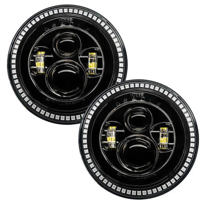 ORACLE Lighting Jeep Wrangler JL/Gladiator JT 7" High Powered LED Headlights (Pair) by ORACLE Lighting