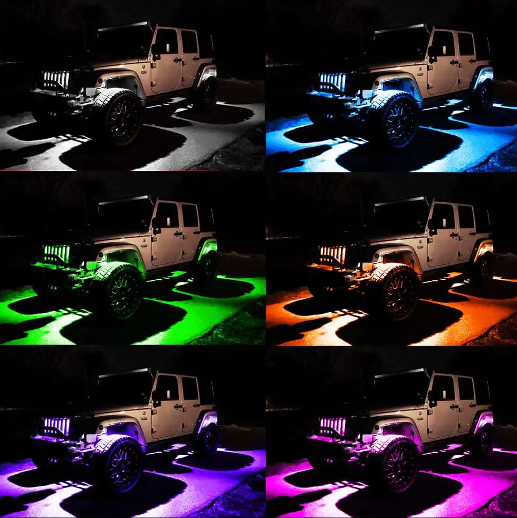 ORACLE Lighting ColorSHIFT Underbody Wheel Well Rock Light Kit by ORACLE Lighting