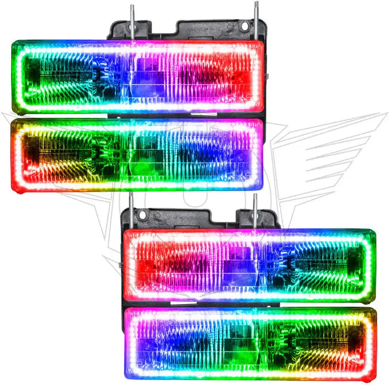 ORACLE Lighting 1992-1999 Chevrolet Suburban Pre-Assembled Halo Headlights by ORACLE Lighting