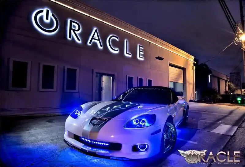 ORACLE Lighting 2005-2013 Chevrolet C6 Corvette LED Headlight Halo Kit by ORACLE Lighting