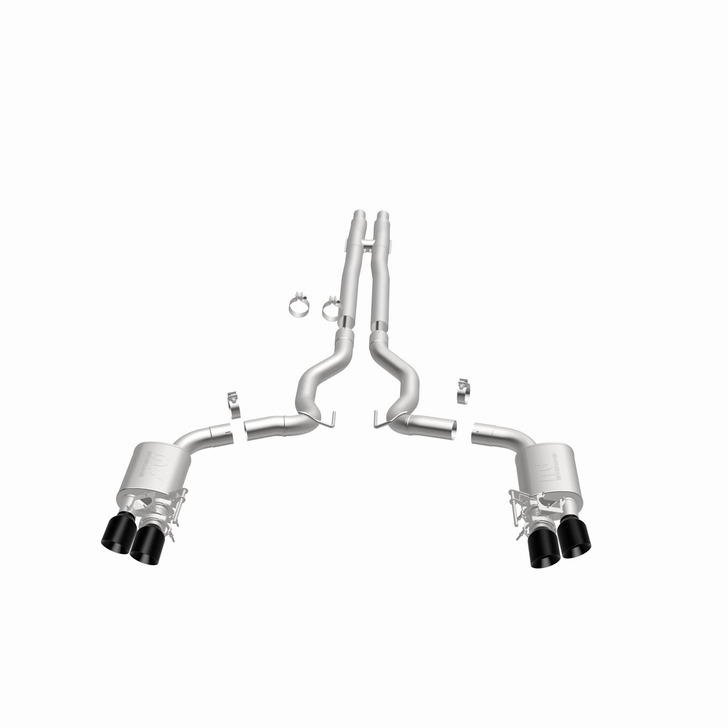 Magnaflow Competition Series Black Chrome Tips Cat-Back System by MagnaFlow Exhaust Products