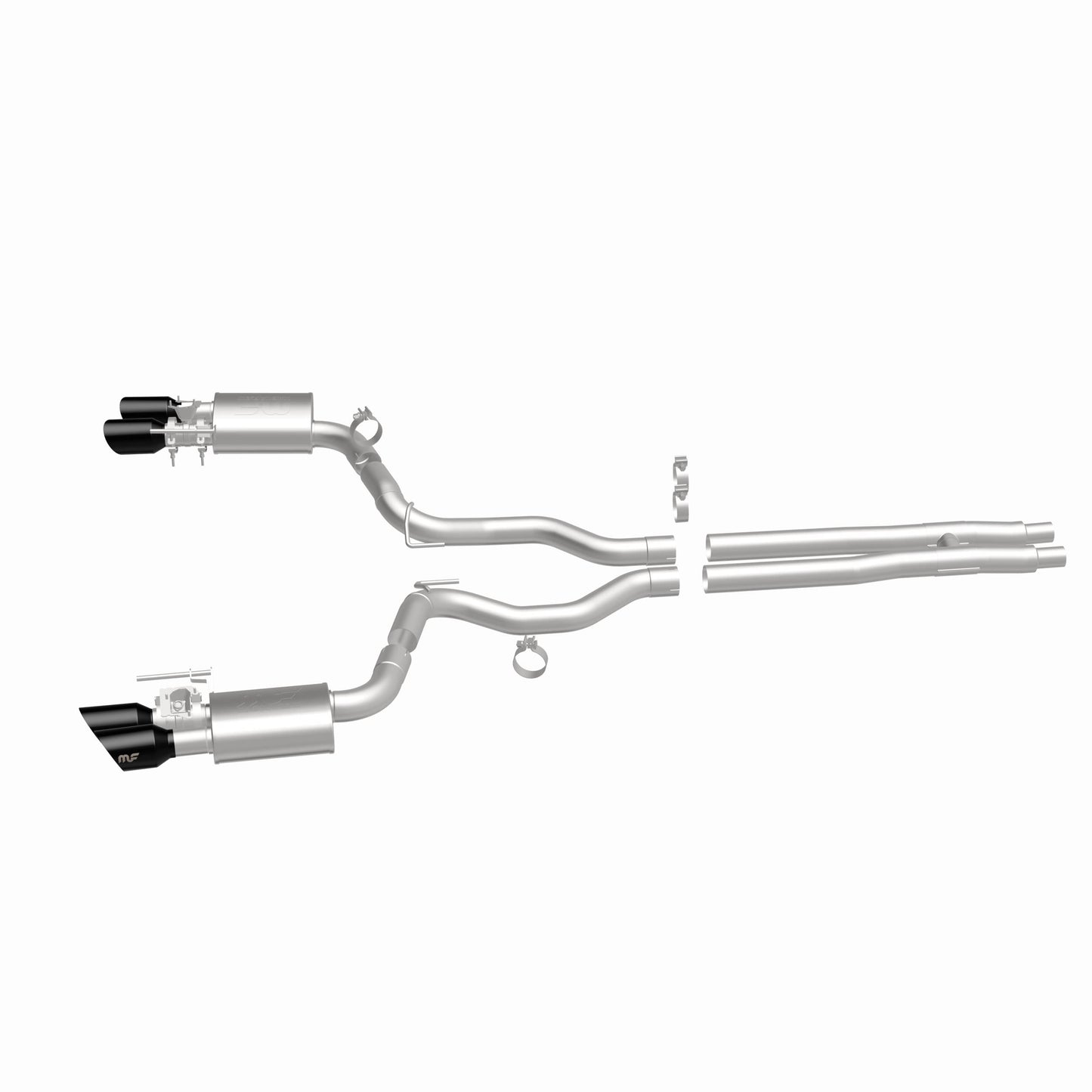 Magnaflow Competition Series Black Chrome Tips Cat-Back System by MagnaFlow Exhaust Products
