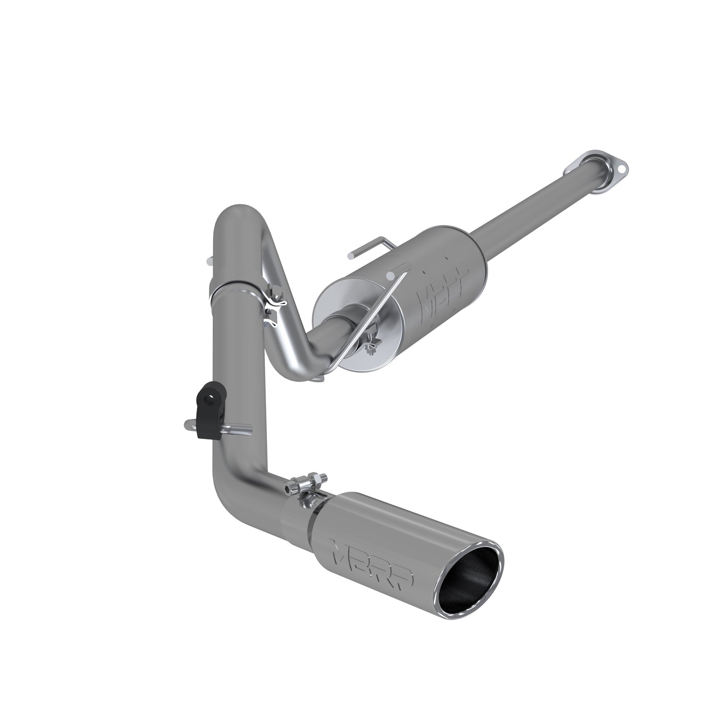 2.5in. Cat-Back. Single Side Exit. T409 Stainless Steel. by MBRP Exhaust