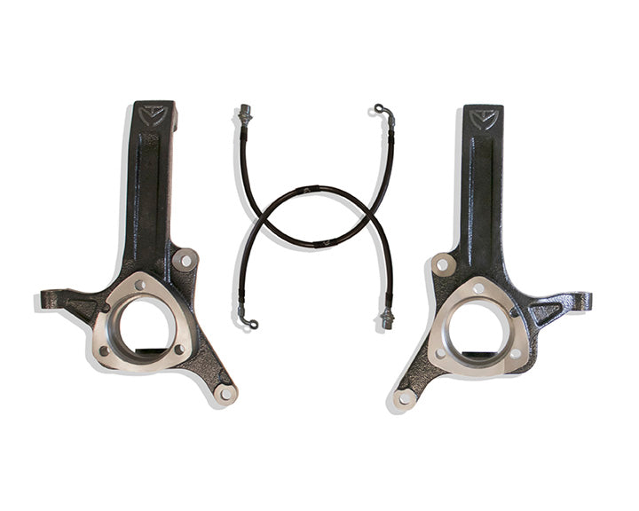 3.5" LIFT SPINDLES W/ BRAKE LINES by MaxTrac