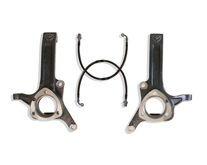 3.5" LIFT SPINDLES W/ BRAKE LINES by MaxTrac