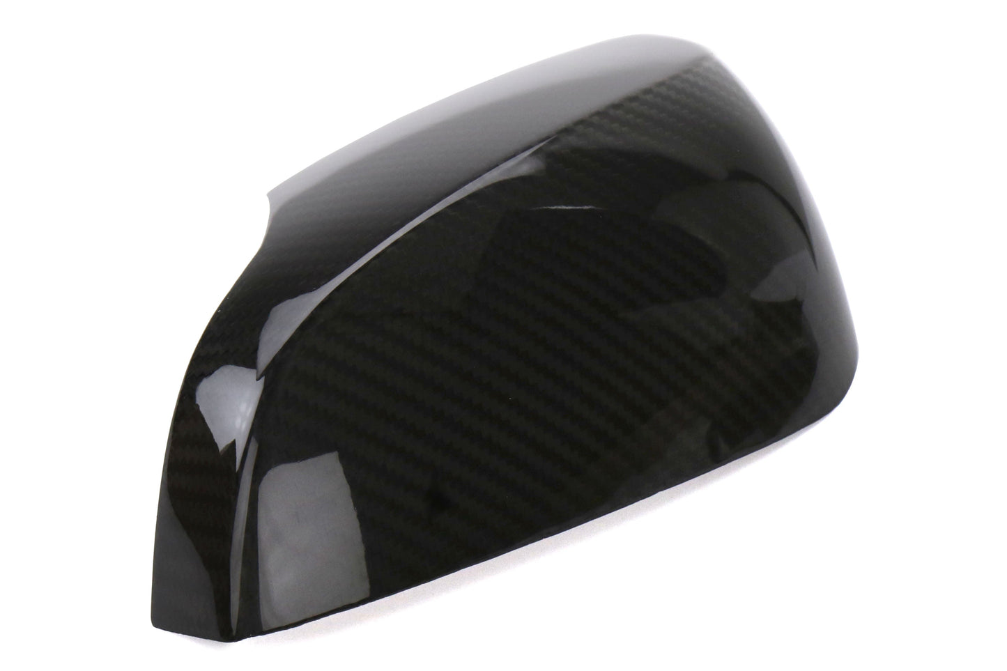 OLM Dry Carbon Fiber Mirror Covers (with Turn Signal Hole) - Gloss Carbon Fiber - 2015-2021 Subaru WRX / STI (With Turn Signal Holes) by MYX Automotive