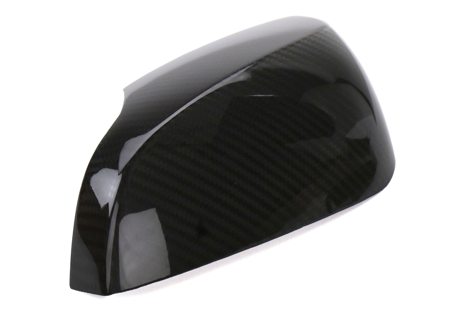 OLM Dry Carbon Fiber Mirror Covers (with Turn Signal Hole) - Gloss Carbon Fiber - 2015-2021 Subaru WRX / STI (With Turn Signal Holes) by MYX Automotive