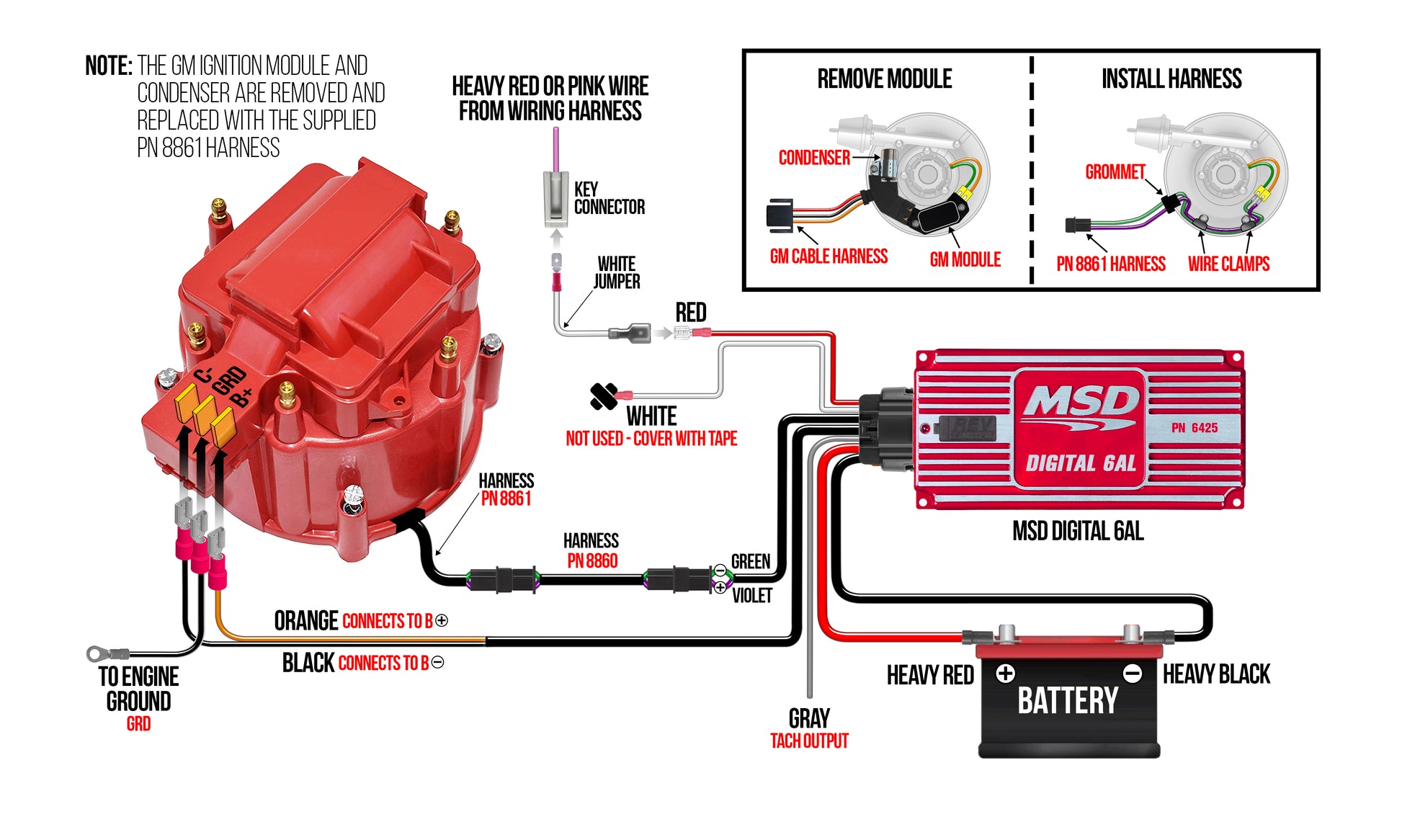 MSD Digital 6AL Ignition Control - Black by MSD